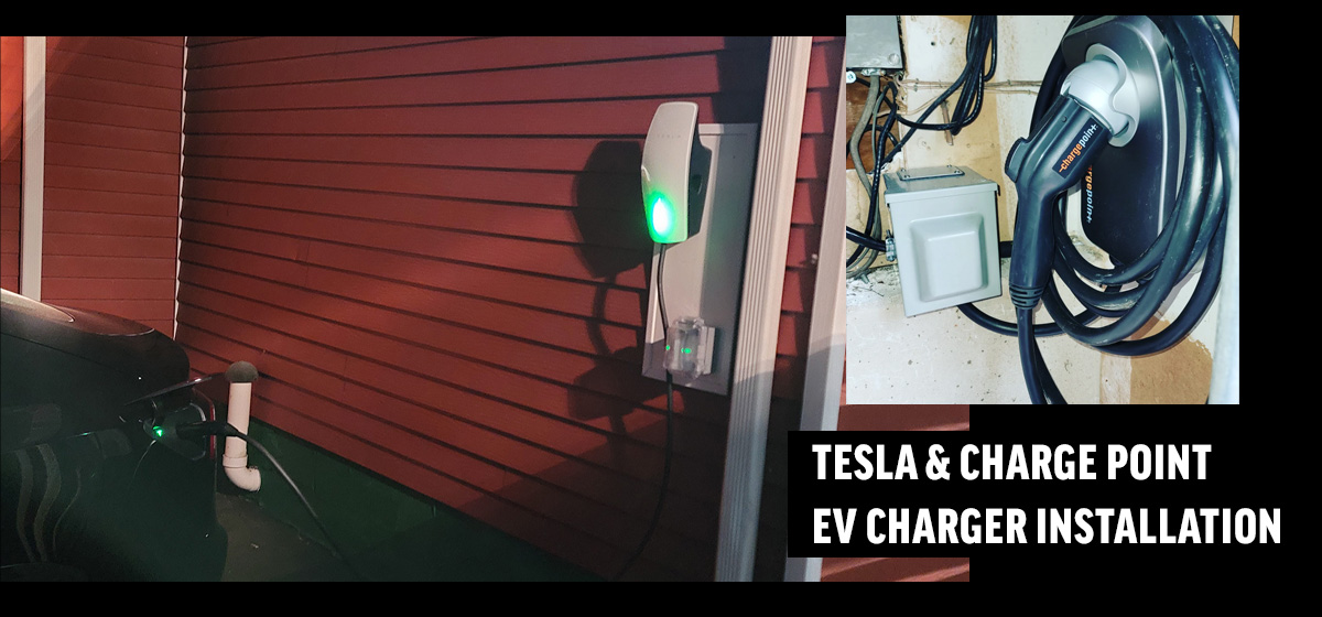 EV charger installation